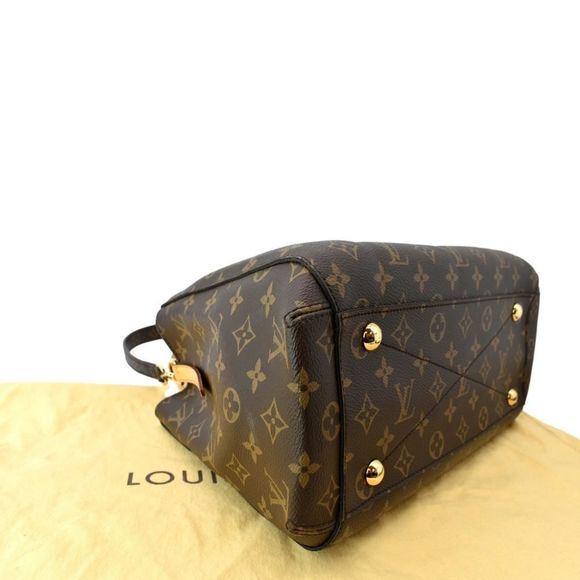 LOUIS VUITTON Montaigne MM Monogram Canvas Shoulder Bag Brown - Picture 12 of 12